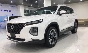 Giá xe Hyundai Santa Fe giảm hơn 100 triệu, cạnh tranh Honda CR-V Giá xe Hyundai Santa Fe giảm hơn 100 triệu, cạnh tranh Honda CR-V