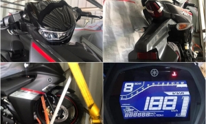 Yamaha Exciter 155 VVA bất ngờ lộ diện, thiếu vắng phanh ABS Yamaha Exciter 155 VVA bất ngờ lộ diện, thiếu vắng phanh ABS