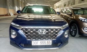 Hyundai Santa Fe 2019 biển ngũ quý 5 được định giá 3 tỷ đồng Hyundai Santa Fe 2019 biển ngũ quý 5 được định giá 3 tỷ đồng