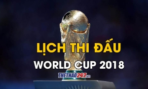 Lịch thi đấu World Cup 2018, lịch thi đấu VCK WC Lịch thi đấu World Cup 2018, lịch thi đấu VCK WC