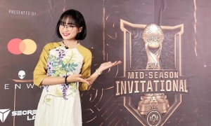Chiêm ngưỡng vẻ đẹp rạng ngời của hot girl MC LMHT Việt Nam tại MSI 2019 Chiêm ngưỡng vẻ đẹp rạng ngời của hot girl MC LMHT Việt Nam tại MSI 2019