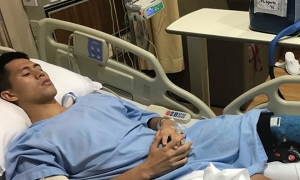 Vietnam's Dinh Trong got a successful surgery in Singapore Vietnam's Dinh Trong got a successful surgery in Singapore
