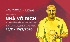 Huyền thoại Roberto Carlos đến Việt Nam Huyền thoại Roberto Carlos đến Việt Nam