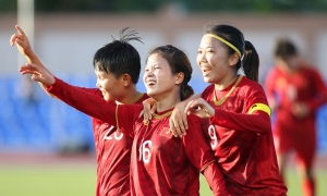 Đội tuyển nữ Việt Nam thua đậm U16 nam PVF Đội tuyển nữ Việt Nam thua đậm U16 nam PVF