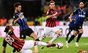 Trực tiếp AC Milan vs Inter Milan: Derby không cân sức Trực tiếp AC Milan vs Inter Milan: Derby không cân sức