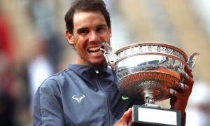 Nadal giành chức vô địch Roland Garros lần thứ 12 Nadal giành chức vô địch Roland Garros lần thứ 12