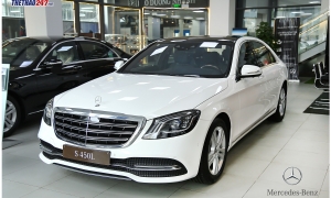 Cận cảnh Mercedes-Benz S450L - xứng tầm đẳng cấp Cận cảnh Mercedes-Benz S450L - xứng tầm đẳng cấp