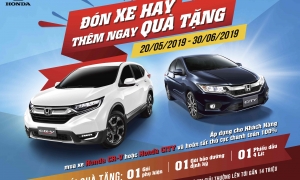 Honda Việt Nam triển khai chương trình khuyến mãi “Đón xe hay, thêm ngay quà tặng” Honda Việt Nam triển khai chương trình khuyến mãi “Đón xe hay, thêm ngay quà tặng”