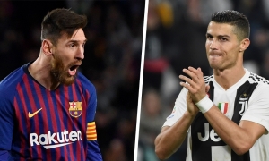 Ronaldo chưa có tên trong 25 cầu thủ hay nhất Cúp C1 do Messi chọn Ronaldo chưa có tên trong 25 cầu thủ hay nhất Cúp C1 do Messi chọn