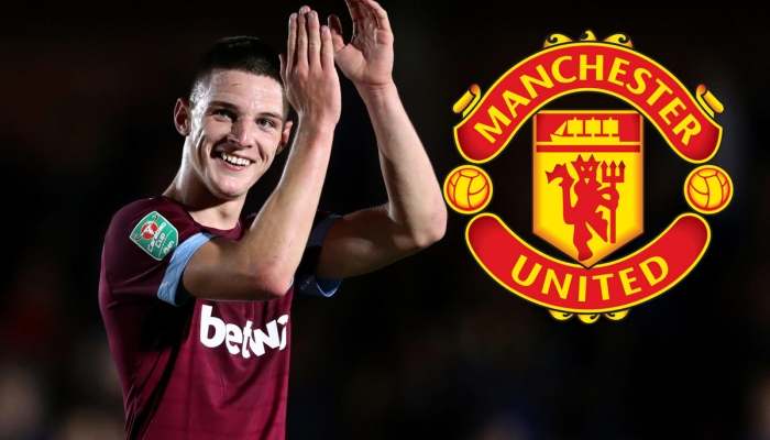 MU theo đuổi Declan Rice từ lâu. Ảnh: Internet Tin chuyển nhượng, chuyển nhượng bóng đá, chuyển nhượng bóng đá hôm nay, chuyển nhượng MU, Sancho, Manchester United, Arsenal, Chelsea