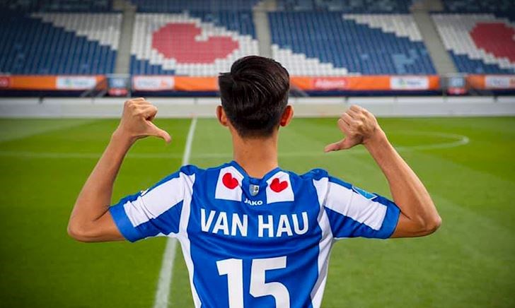 Người hâm mộ Việt Nam hy vọng ngày Văn Hậu tỏa sáng tại giải VĐQG Hà Lan sẽ không còn xa. Ảnh: Heerenveen Văn Hậu, Heerenveen, Văn Hậu có pha kiến tạo, Văn Hậu kiến tạo, kết quả Heerenveen
