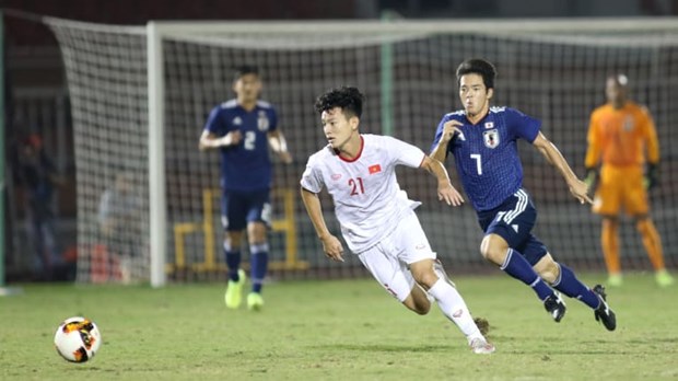 Các cầu thủ trẻ Việt Nam cần được thi đấu nhiều hơn. Ảnh: Vietnam+ Philippe Trpussier, U19 Việt Nam, U19 Nhật Bản, bóng đá trẻ Việt Nam, Việt Nam, vòng loại U19 châu Á