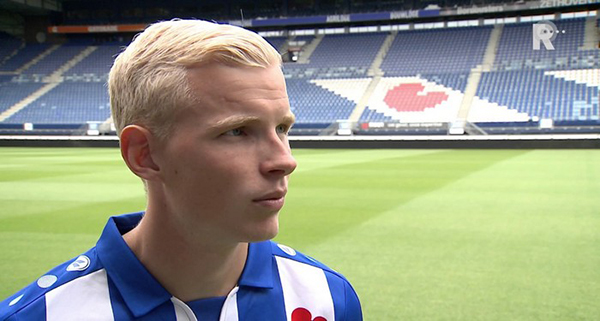 Tương lai của Lucas Woudenberg bỗng chốc bấp bênh. Ảnh: Heerenveen Lucas Woudenberg heerenveen