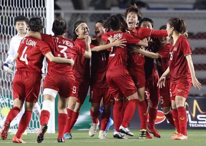 Mục tiêu tiếp theo của tuyển nữ Việt Nam là sân chơi World Cup tuyen nu viet nam vff