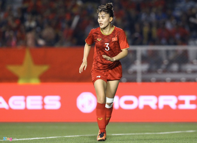 Tuyển nữ Việt Nam đón chào sự trở lại của trung vệ Chương Thị Kiều trong trận play-off sắp tới. Ảnh: Zing chuong thi kieu tuyen nu viet nam