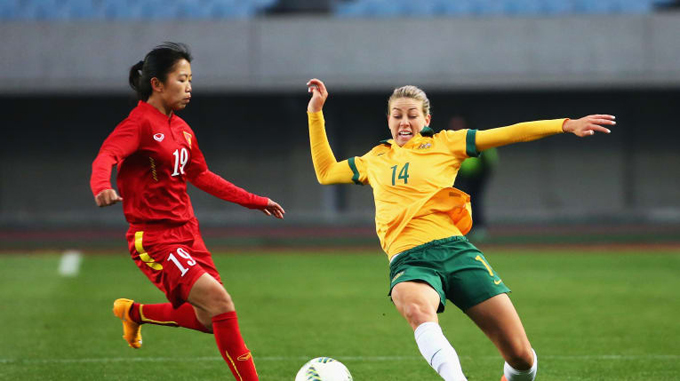Tuyển nữ Việt Nam thường thua đậm trước tuyển nữ Australia trong quá khứ tuyen nu viet nam vong loai olympic tokyo 2020