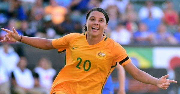 Sam Kerr là một trong những cầu thủ bóng đá nữ xuất sắc nhất nhất hiện nay của Australia sam kerr tuyen nu australia