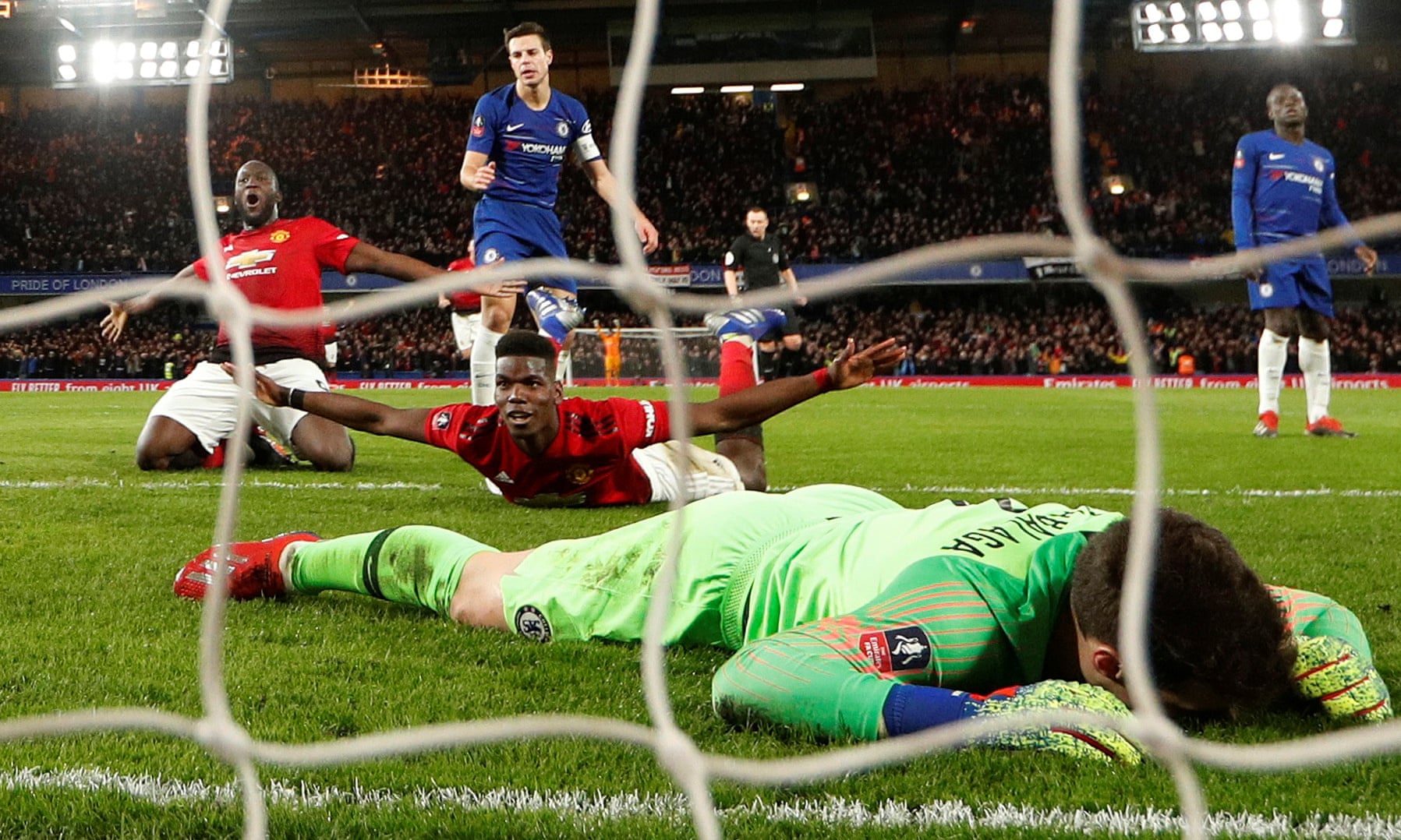 Chelsea thua mất mặt trước MU trên sân nhà Chelsea 0-2 MU, Chelsea choi tot hon MU, FA Cup, vong 5 FA Cup, Sarri bi sa thai