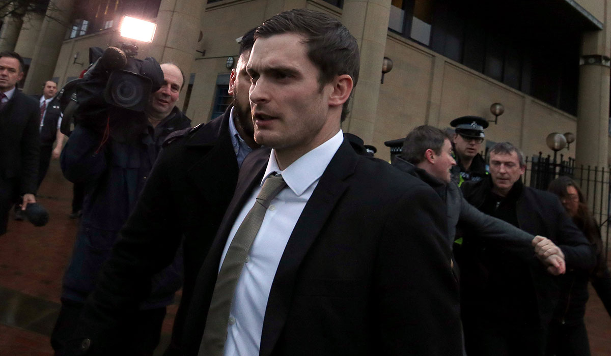 Adam Johnson bị bắt vì tội ấu dâm adam johnson, adam johnson ra tù, sao ngoại hạng anh ra tù, sao premier league ra tù, sao man city, man city, đội tuyển anh