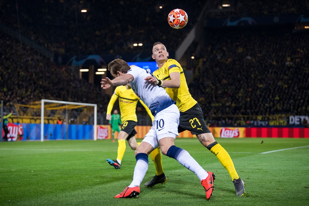 Dortmund nỗ lực pressing Dortmund vs Tottenham, trực tiếp Dortmund vs Tottenham, link trực tiếp Dortmund vs Tottenham, Dortmund, Tottenham