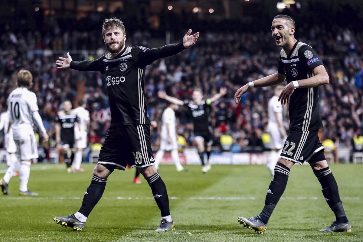 Ajax nghiền nát Real ngay tại Bernabeu kết quả Real vs Ajax, tỉ số Real vs Ajax, video bàn thắng Real vs Ajax, Real vs Ajax, Real, Ajax