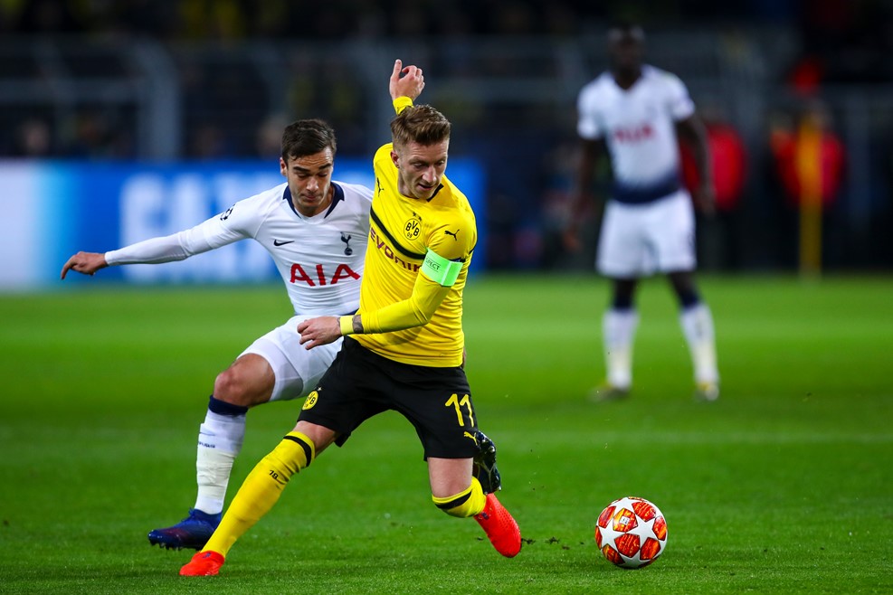 Reus và đồng đội quá nóng vội kết quả Dortmund vs Tottenham, tỉ số Dortmund vs Tottenham, video bàn thắng Dortmund vs Tottenham, Dortmund vs Tottenham, Dortmund, Tottenham