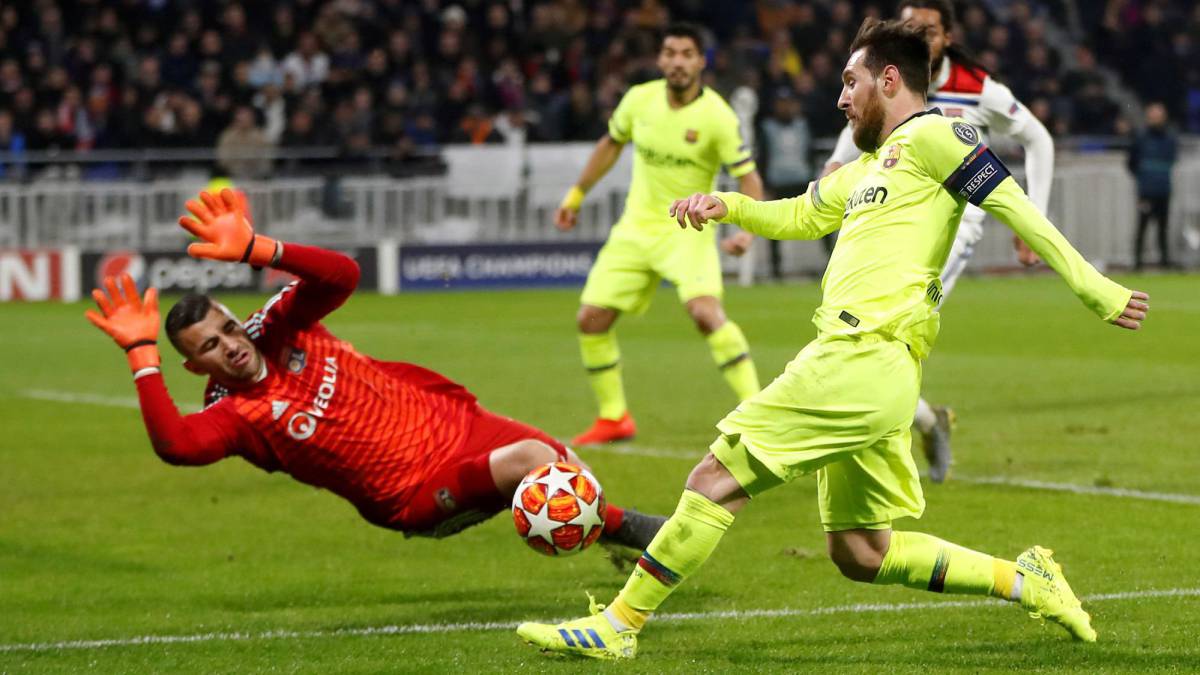 Messi đã bất lược trước hàng thủ Lyon ở trận lượt đi Barca vs Lyon, nhận định bóng đá đêm nay, soi kèo bóng đá, tỷ lệ kèo, nhận định Barca vs Lyon, dự đoán kết quả bóng đá, dự đoán Barca vs Lyon