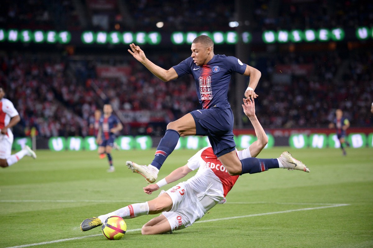 Mbappe tiếp tục là đầu tàu của PSG Ligue 1, PSG vô địch Ligue 1, PSG, Mabppe, Neymar trở lại, Mbappe hat-trick, PSG 3-0 Monaco, PSG vs Monaco