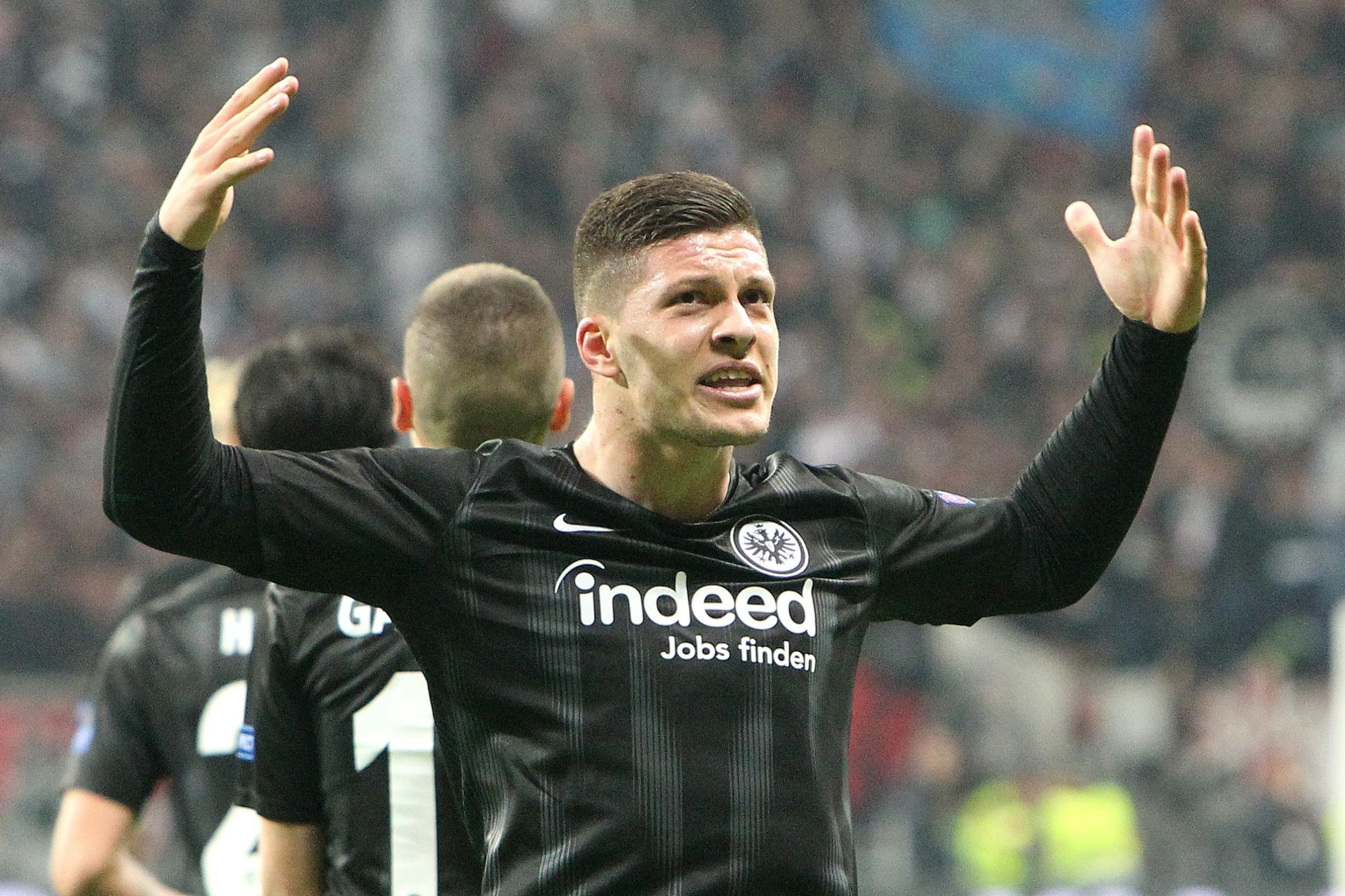 Luka Jovic thi đấu chói sáng trong mùa bóng năm nay chuyển nhượng, chuyển nhượng real, luka jovic, real mua luka jovic, jovic, chuyển nhượng hôm nay, real madrid, real