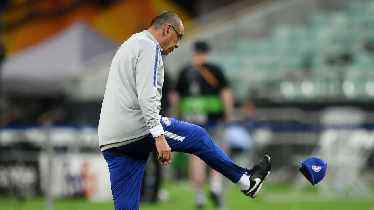 HLV Sarri vô cùng bực tức chelsea vs arsenal, chung kết europa league, chung kết c2, europa league, chelsea, sarri, kante, arsenal