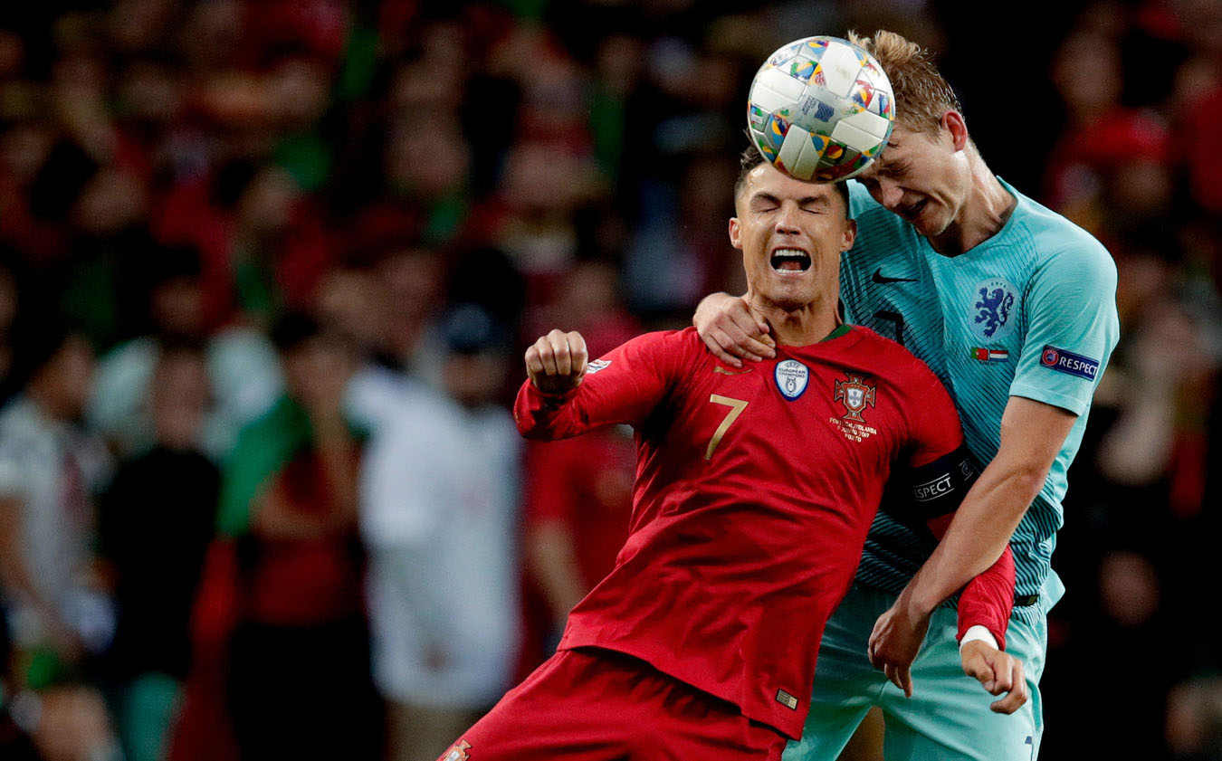 De Ligt đang là món hàng hot trên TTCN Ronaldo, De Ligt, Bồ Đào Nha 1-0 Hà Lan, NAtions League, Juventus, Ronaldo mời gọi De Ligt, chuyển nhượng hè