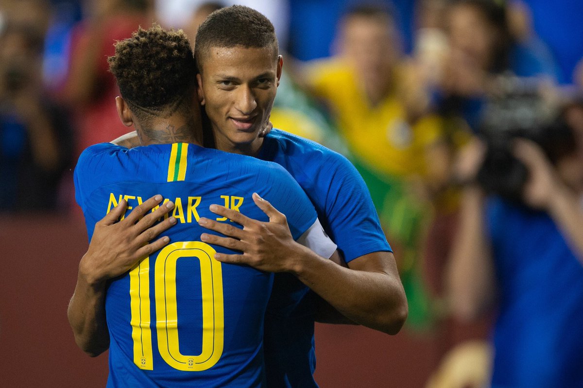Richarlison được kỳ vọng sẽ khỏa lấp vị trí mà Neymar để lại richarlison, brazil, everton, bóng đá anh, tiền đạo brazil, copa america 2019
