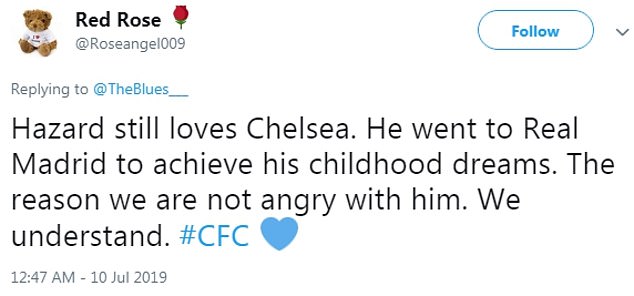 Hazard vẫn yêu Chelsea, chúng tôi không giận anh hazard, chelsea, real madrid, hazard dùng ốp đt chelsea, eden hazard, cựu sao chelsea