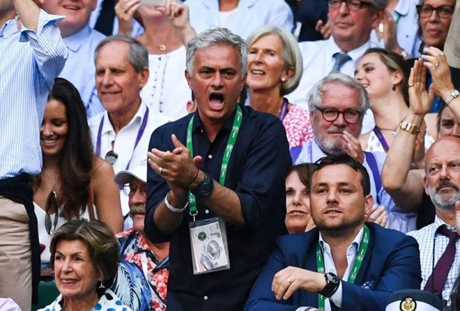 HLV Jose Mourinho Federer vs Nadal, Sir Alex, Beckham, Wimbledon, Federer, Nadal, quần vợt, tennis