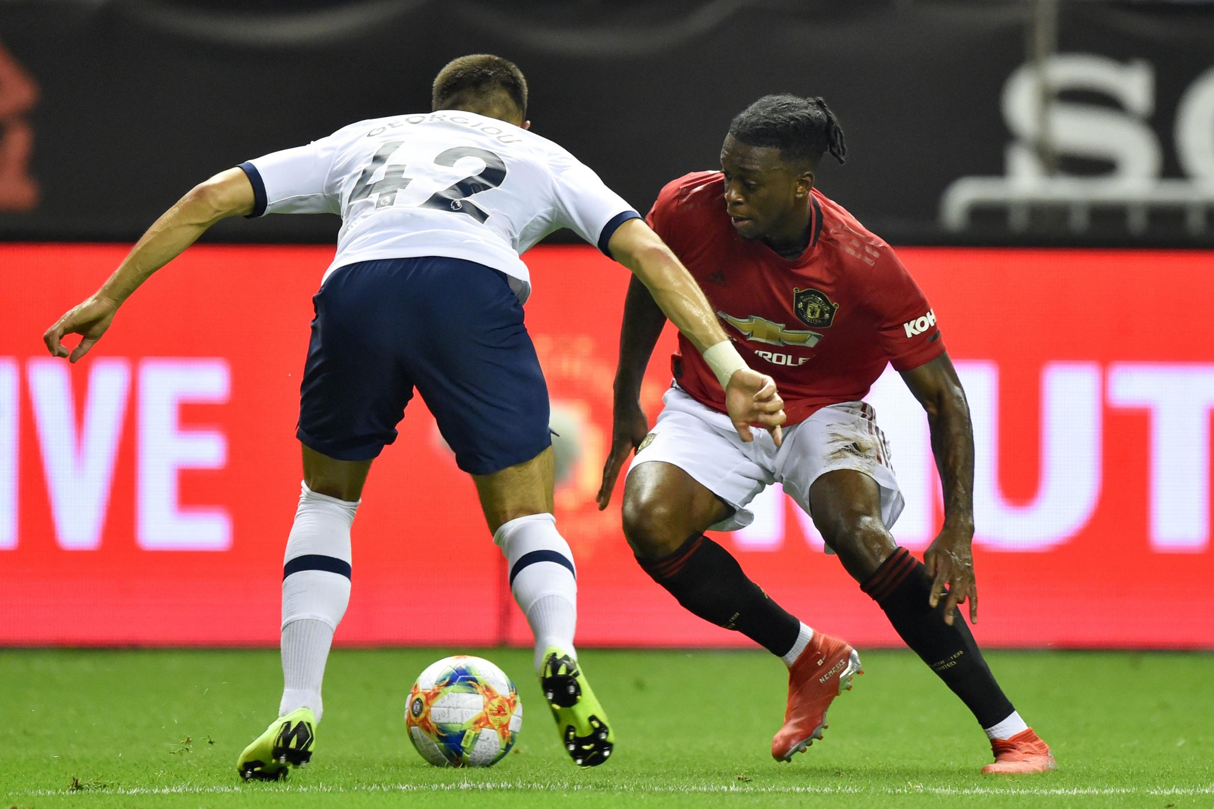 Tân binh Wan-Bissaka thi đấu ấn tượng Man Utd, MU, Manchester United, Quỷ Đỏ, Solskjaer, MU vs Tottenham, ICC 2019, du đấu hè