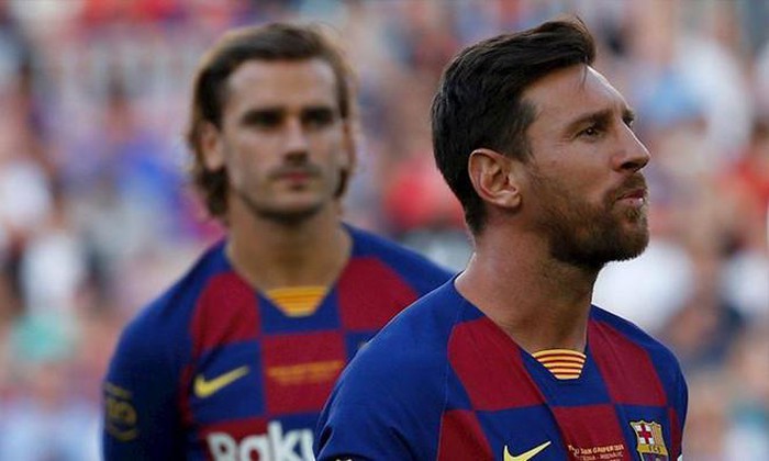 Nhiều CĐV lo ngại Messi xa lánh Griezmann, nhưng sự thực ra sao? Messi, Griezmann, Messi từ chối bắt tay Griezmann, Messi và Griezmann, Barca, Barcelona, Barca vs Arsenal