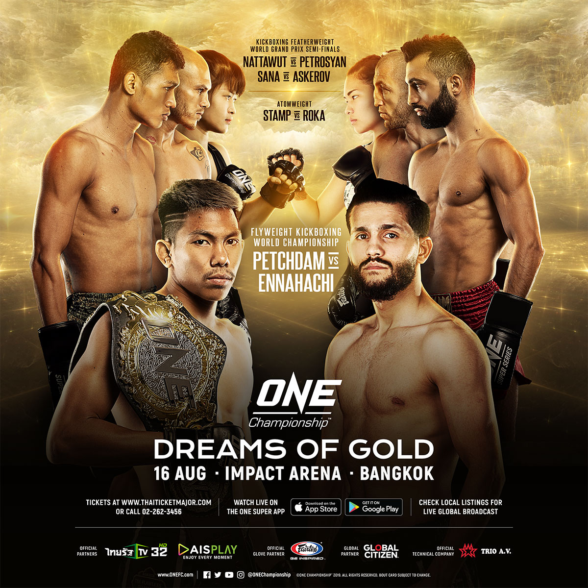 ONE Championship: DREAM OF GOLD diễn ra hôm nay 16/8 Trực tiếp ONE Championship, trực tiếp ONE, ONE Championship, ONE, link xem ONE Championship, ONE: DREAM OF GOLD, Thanh Le, MMA, Kickboxing