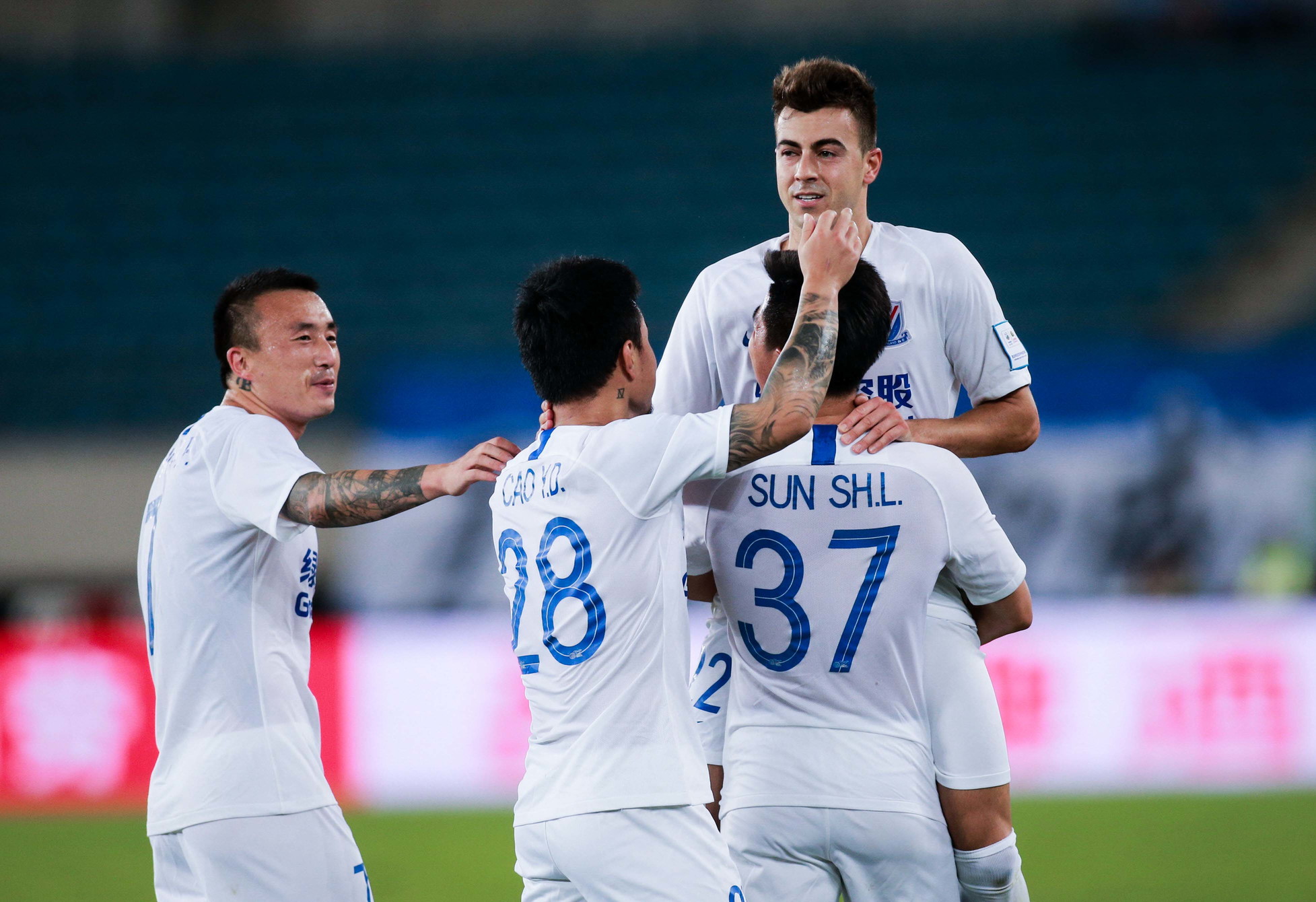 El Shaarawy tỏa sáng mang về chiến thắng cho Thần Hoa Thượng Hải. Ảnh: Italy photopress El Shaarawy, bóng đá Trung Quốc, Trung Quốc, Thượng Hải, Hamsik, El Shaarawy tỏa sáng