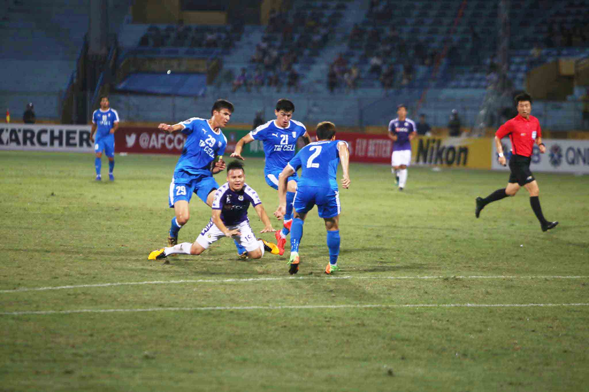 Hà Nội xuất sắc đánh bại Altyn Asyr. Ảnh: Kiên Lê Hà nội, kết quả AFC Cup, kết quả bóng đá, livescore, kết quả bóng đá hôm nay 20/8, kết quả ngoại hạng anh, kết quả MU