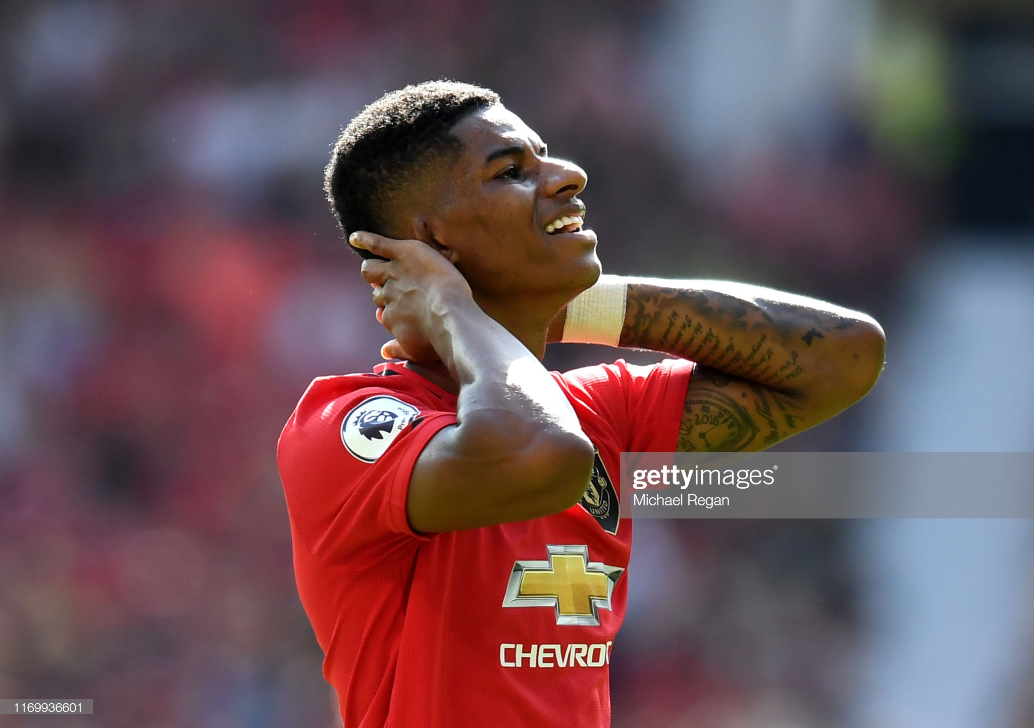 Rashford thất bại trên chấm penalty. Ảnh: Getty Trực tiếp MU vs Crystal Palace, Trực tiếp Man Utd vs Crystal Palace, MU vs Crystal Palace, trực tiếp Ngoại hạng Anh, MU, Man Utd