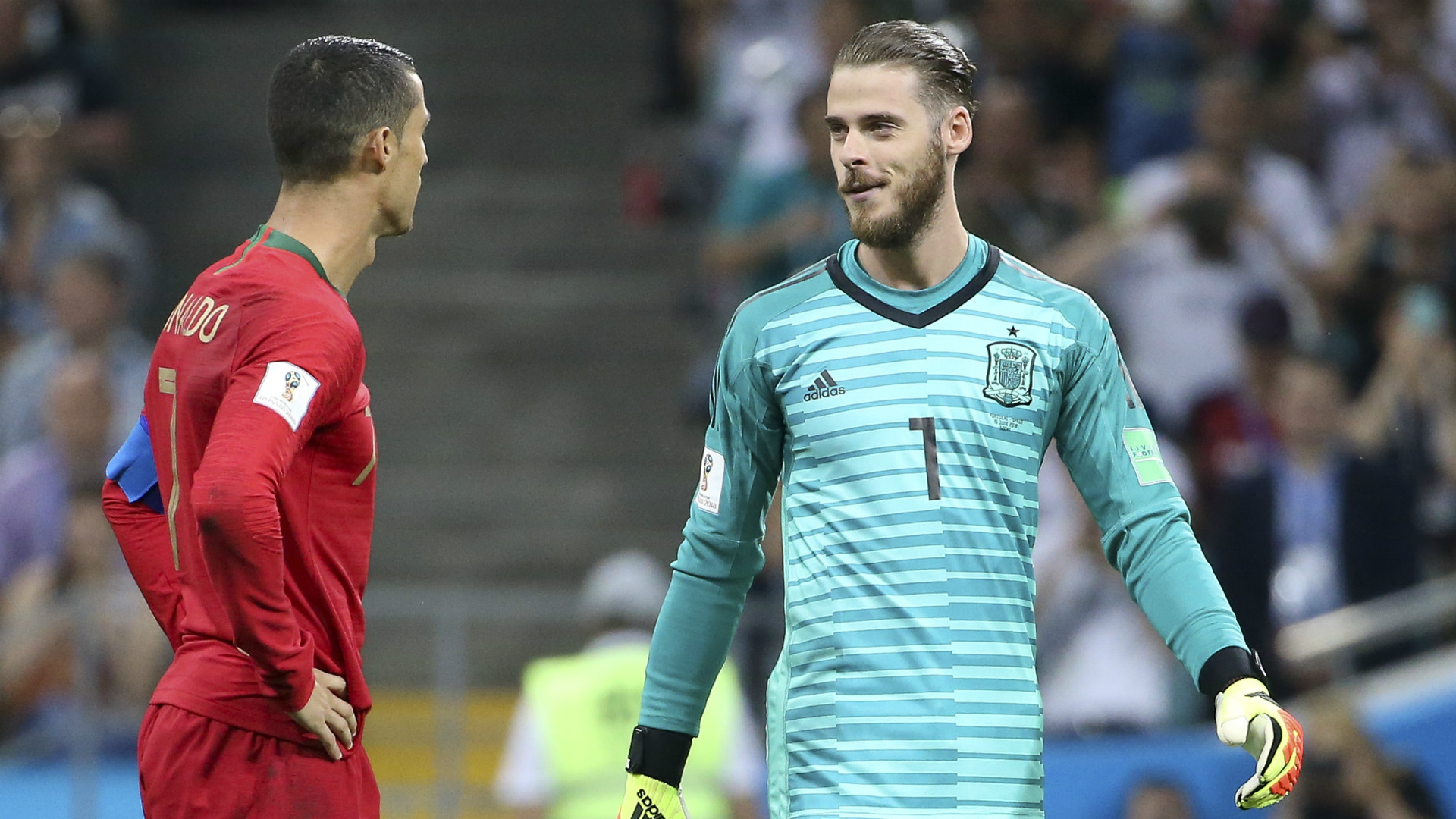 De Gea sẽ trở thành đồng đội của Ronaldo nếu đến Juventus. Ảnh: Goal tin chuyển nhượng, chuyển nhượng hôm nay, chuyển nhượng hot, chuyển nhượng MU, chuyển nhượng tối 8/9