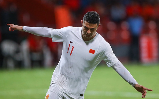 Elkeson tỏa sáng trong ngày ra mắt ĐT Trung Quốc. Ảnh: Sina vòng loại World Cup 2022, Trung Quốc, Qatar, ĐT Trung Quốc, World Cup 2022, Trung Quốc vs Maldives, nhập tịch