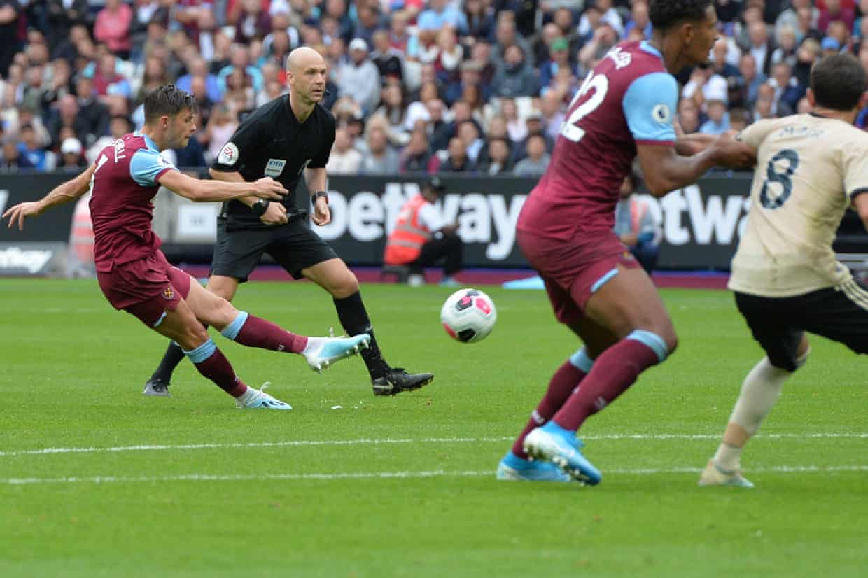 MU thi đấu đầy thất vọng. Ảnh: The Guardian Kết quả West Ham vs MU, kết quả Ngoại hạng Anh, West Ham vs MU, MU vs West Ham, MU, Ngoại hạng Anh, kết quả MU