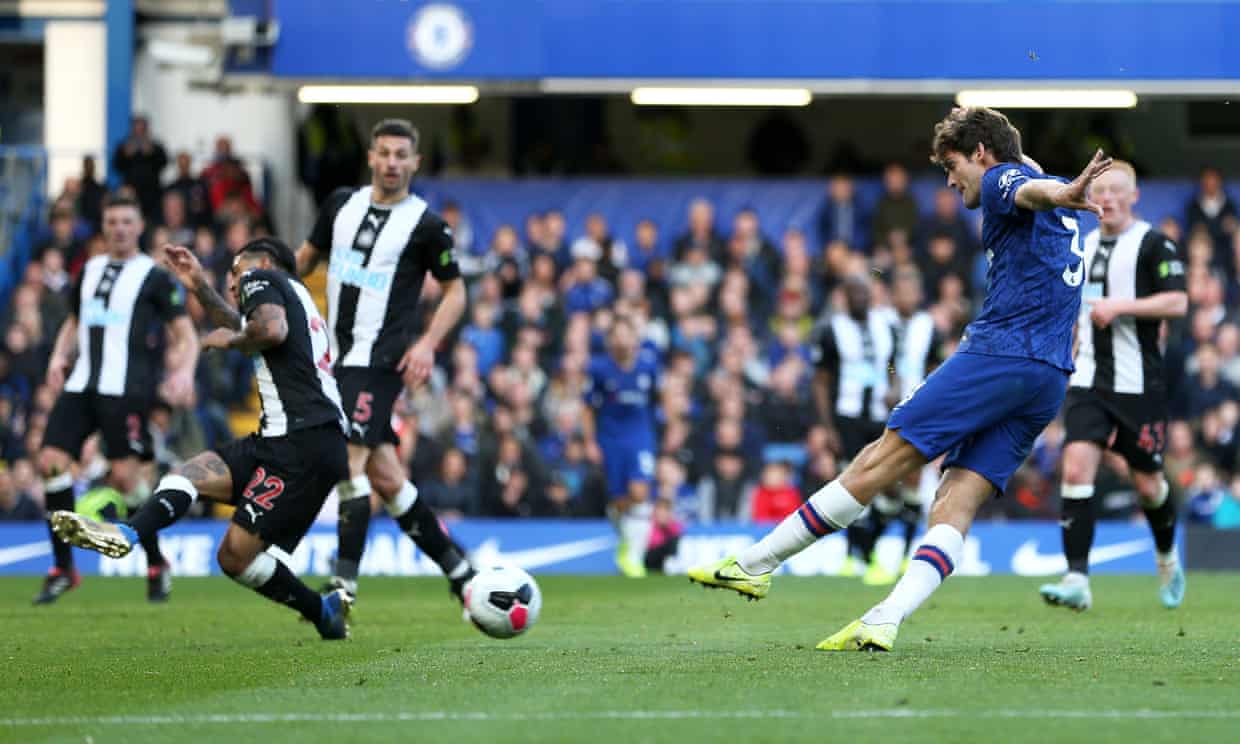 Alonso lập công cho Chelsea. Ảnh: The Guardian Trực tiếp Chelsea vs Newcastle, Chelsea vs Newcastle, Trực tiếp Ngoại hạng Anh, Chelsea, Newcastle, Ngoại hạng Anh