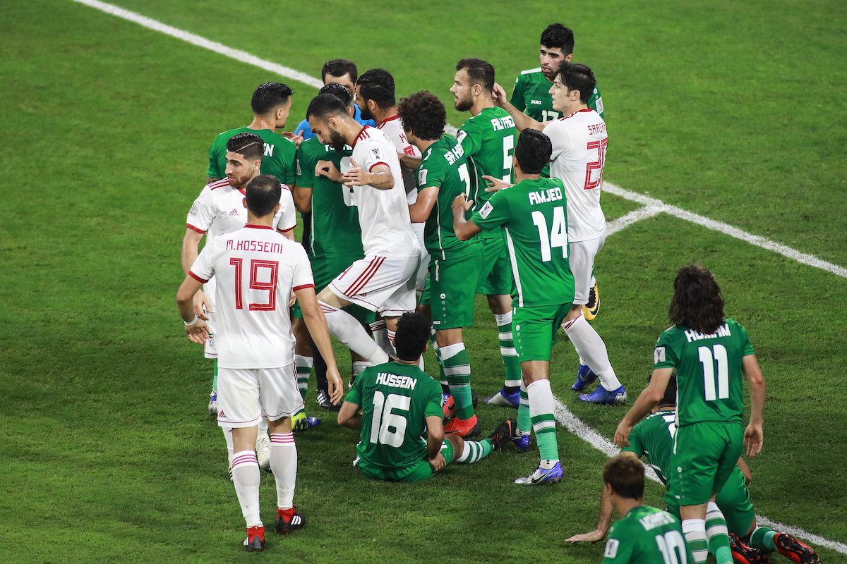 Iran sẽ có trận đấu khó khăn với Iraq tại vòng loại World Cup 2022. Ảnh: Internet Vòng loại World Cup 2022, Iran, Iraq, Iraq vs Iran, châu Á, VL World Cup, đội tuyển số 1 châu Á không lo sợ