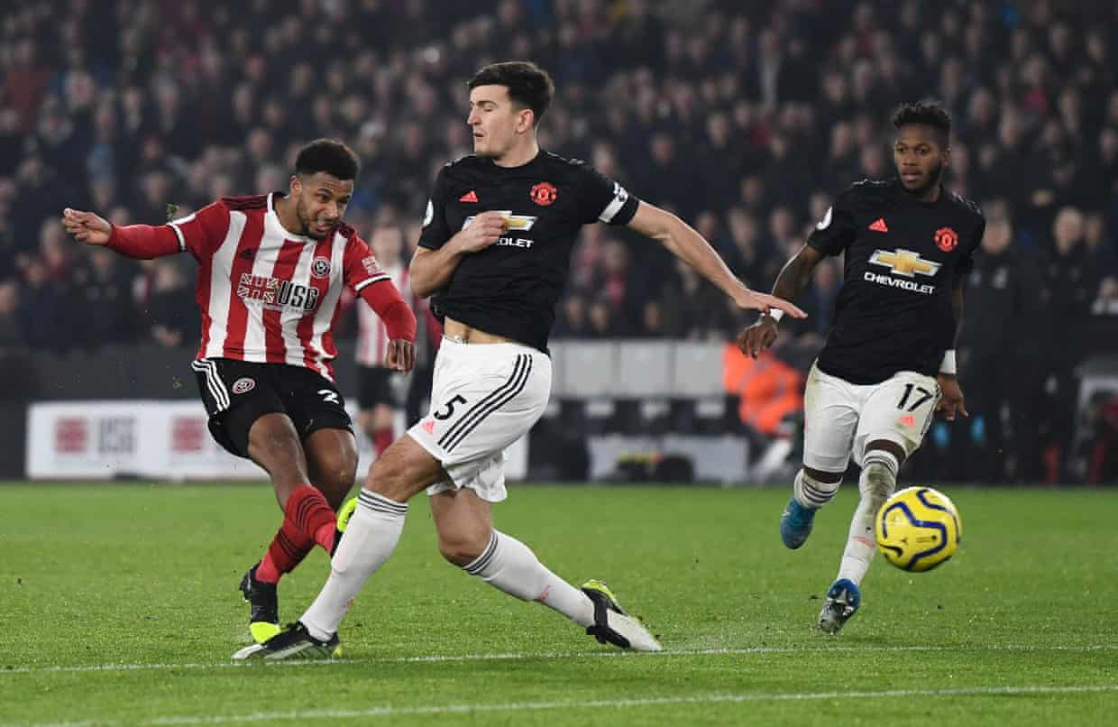 Sheffield chơi lấn lướt trong phần lớn thời gian trận đấu. Ảnh: The Guardian ket qua sheffield vs mu