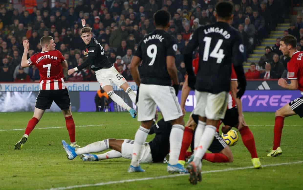 MU suýt nữa đã có thể có 3 điểm. Ảnh: The Guardian ket qua sheffield vs mu