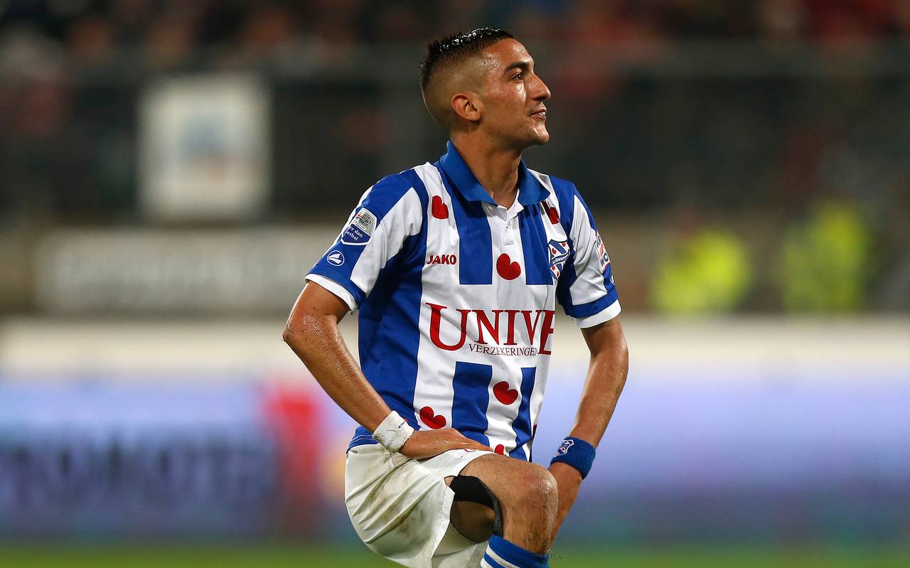 Ziyech trưởng thành từ lò đào tạo trẻ Heerenveen. Ảnh: Internet Ziyech