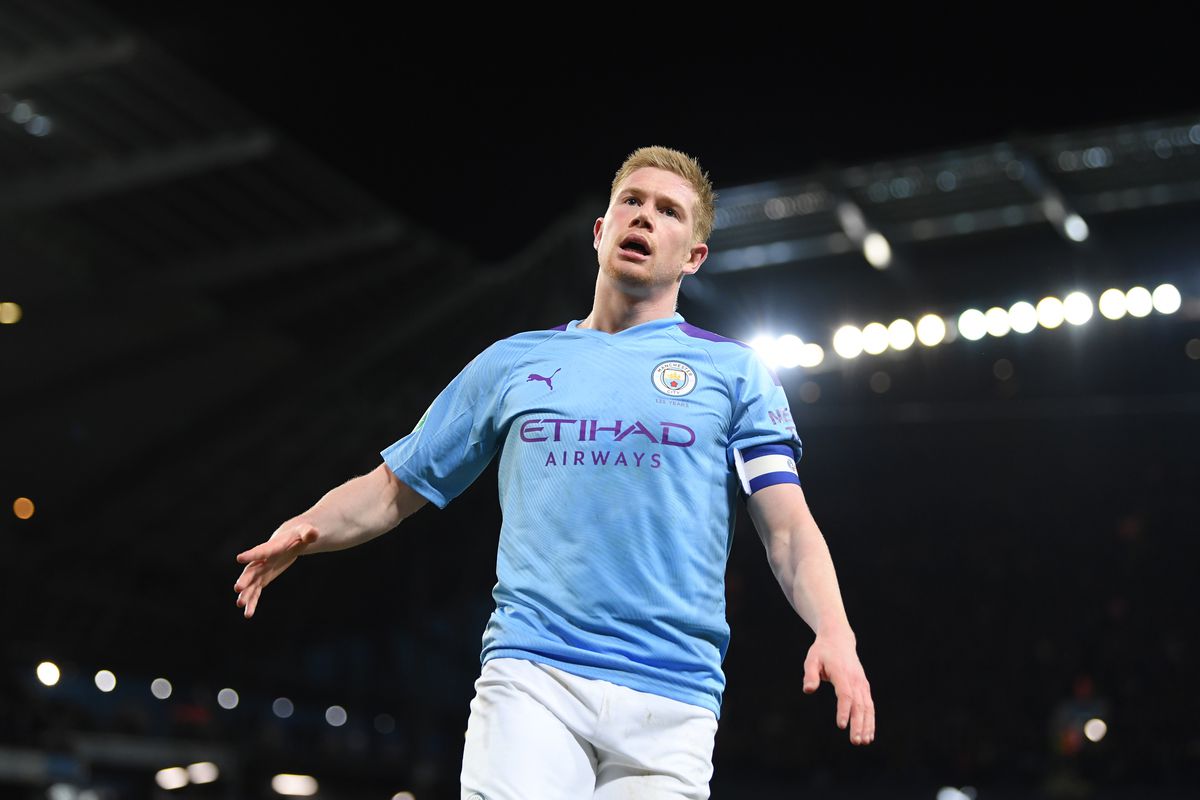 Liverpool cùng lúc nhắm cả De Bruyne và Laporte. Ảnh: Internet De Bruyne