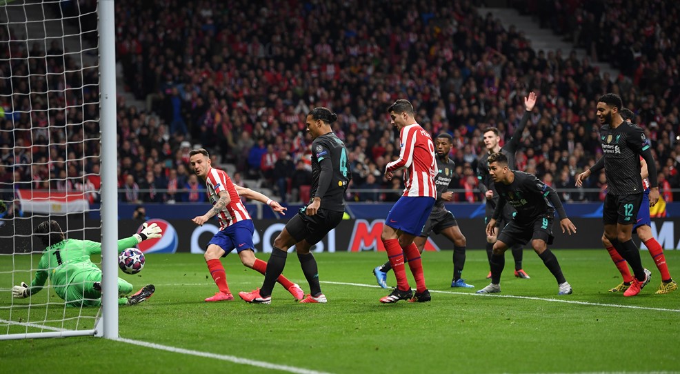 Saul mang về lợi thế cho Atletico Madrid. Ảnh: Internet Atletico vs liverpool